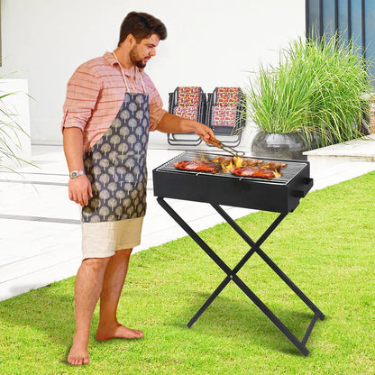 Wallaroo Charcoal BBQ Grill - Adjustable Height - Mekamart Australia