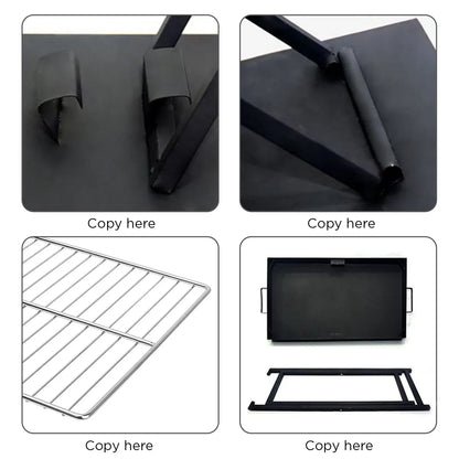 Wallaroo Charcoal BBQ Grill - Adjustable Height - Mekamart Australia