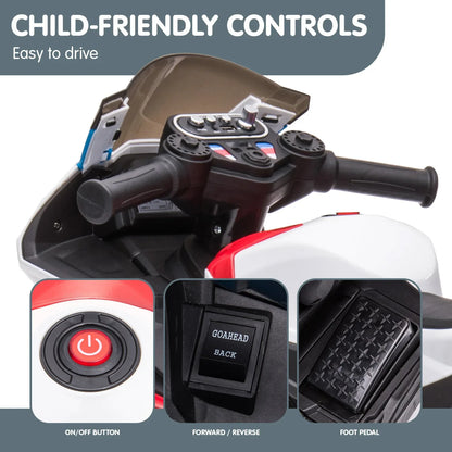 Kahuna Bmw Hp4 Race Kids Ride-on Motorbike In Red - Mekamart Australia