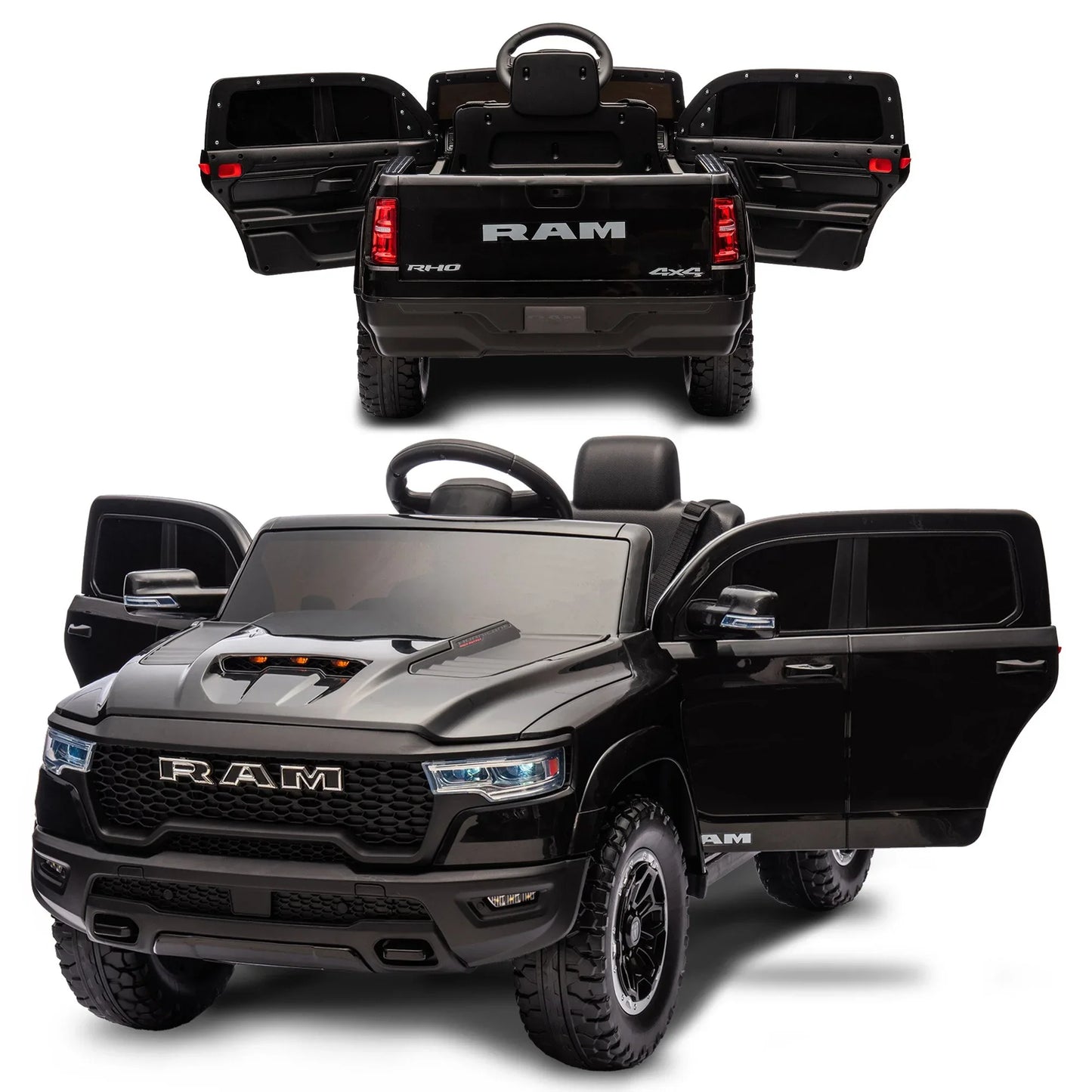 Kahuna Ram 1500 RHO Kids Electric Ride On Car with Remote Control - Mekamart Australia