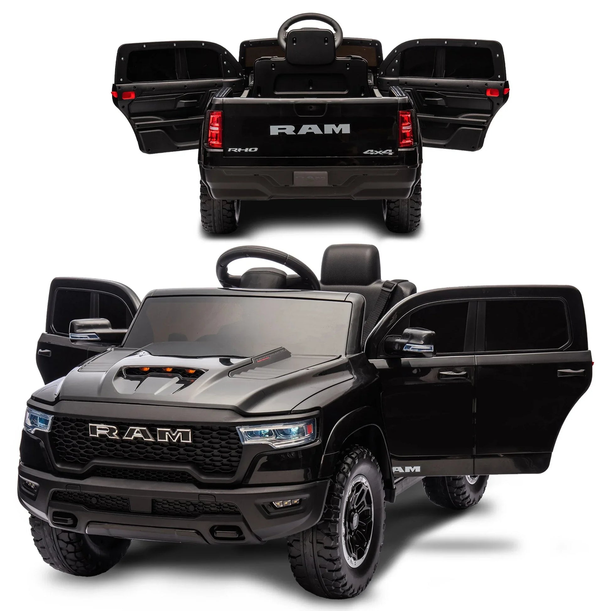 Kahuna Ram 1500 RHO Kids Electric Ride On Car with Remote Control - Mekamart Australia