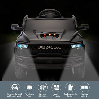 Kahuna Ram 1500 RHO Kids Electric Ride On Car with Remote Control - Mekamart Australia