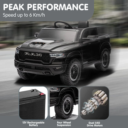 Kahuna Ram 1500 RHO Kids Electric Ride On Car with Remote Control - Mekamart Australia