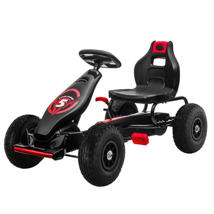 Kahuna G18 Kids Ride On Pedal Powered Go Kart Racing Style - Red - Mekamart Australia