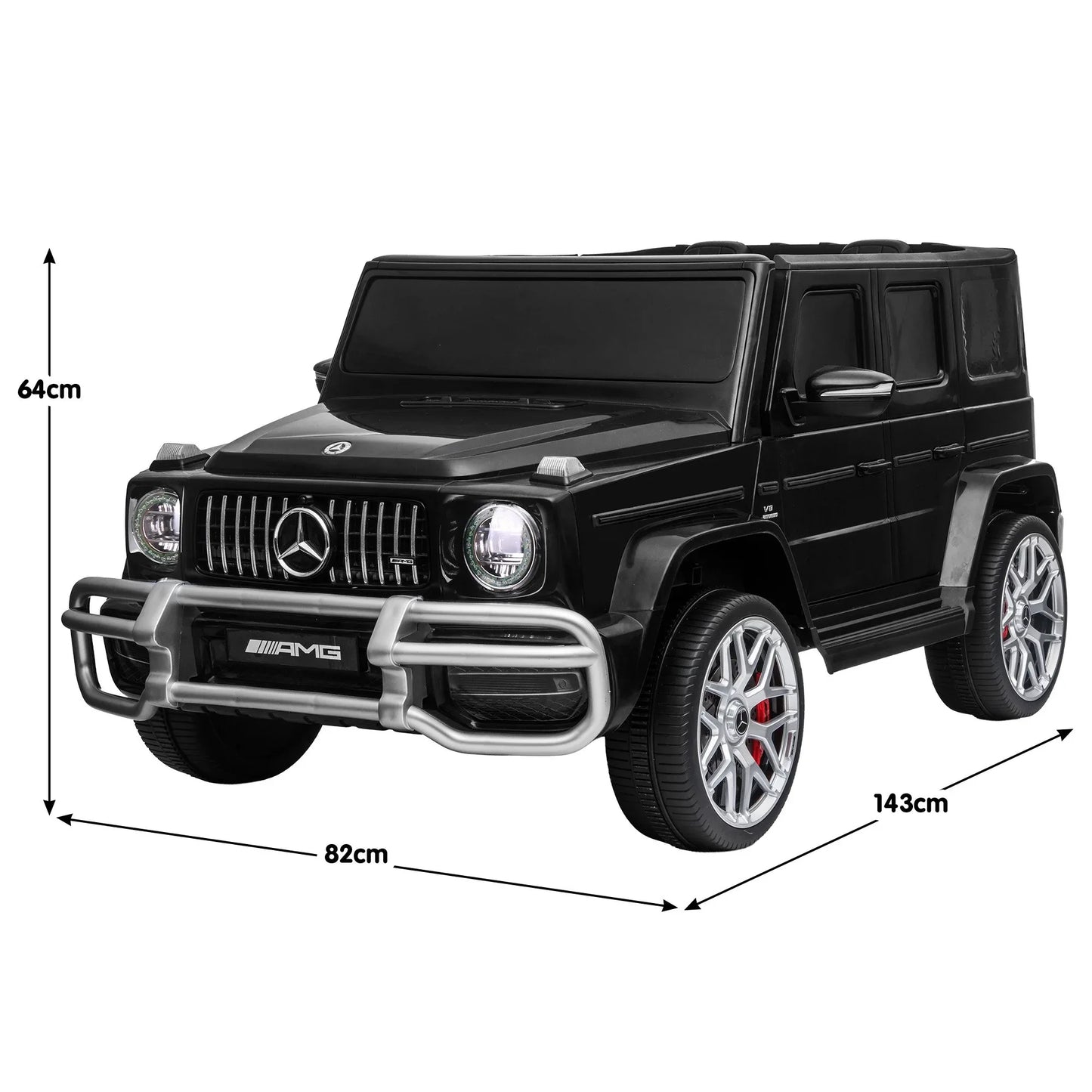 Kahuna Mercedes Benz AMG G63 Kids Electric Two Seater Ride On Car with Remote Control - Mekamart Australia