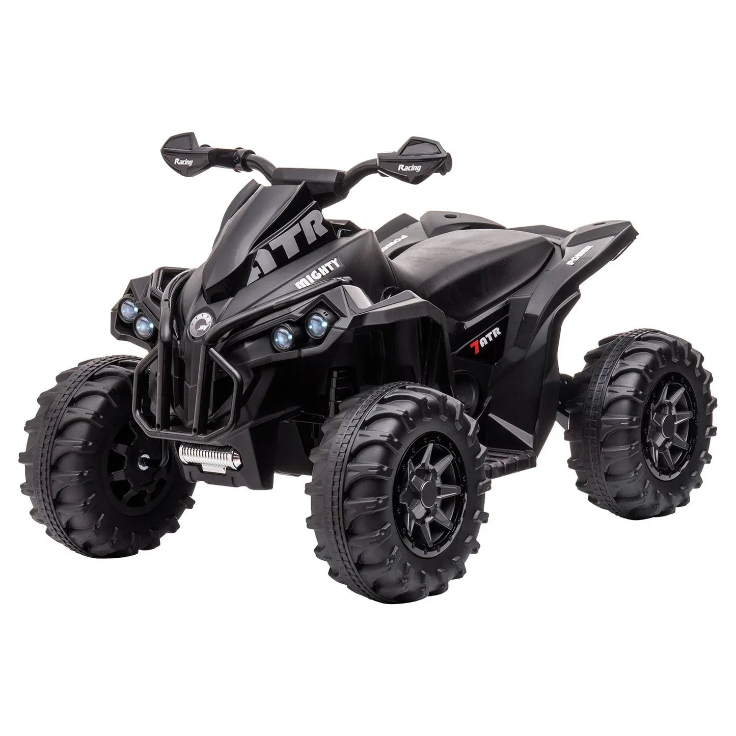 Kahuna GTS99 Kids Electric Ride On Quad Bike Toy ATV 50W - Black - Mekamart Australia