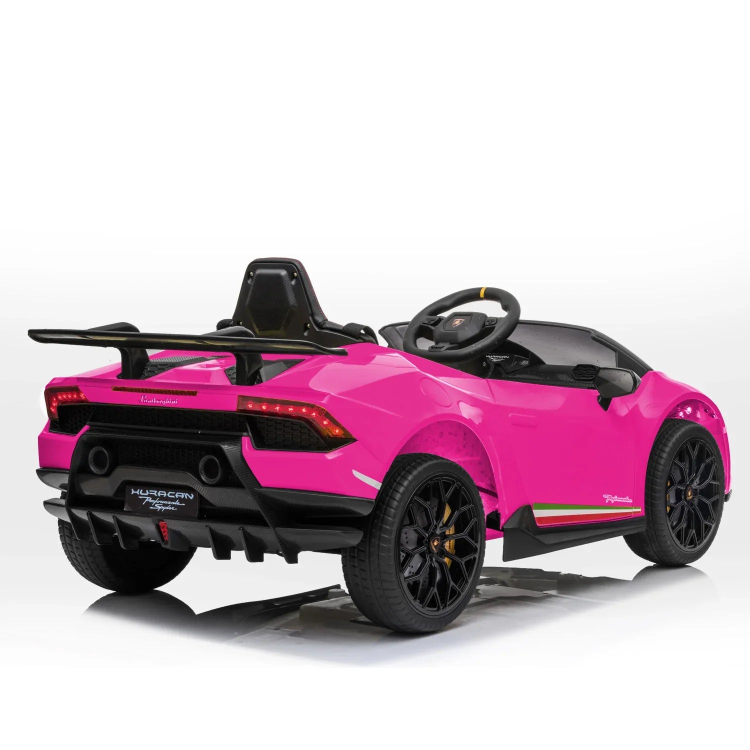 Kahuna Lamborghini Performante Kids Electric Ride On Car Remote Control by Kahuna - Pink - Mekamart Australia