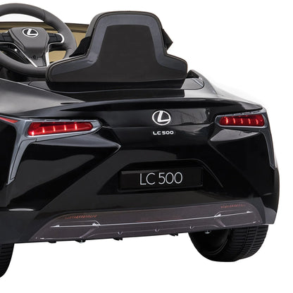 Kahuna Licensed Lexus LC 500 Kids Electric Ride On Car - Black - Mekamart Australia