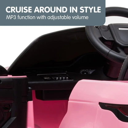 Kahuna Land Rover Licensed Kids Electric Ride On Car Remote Control - Pink - Mekamart Australia