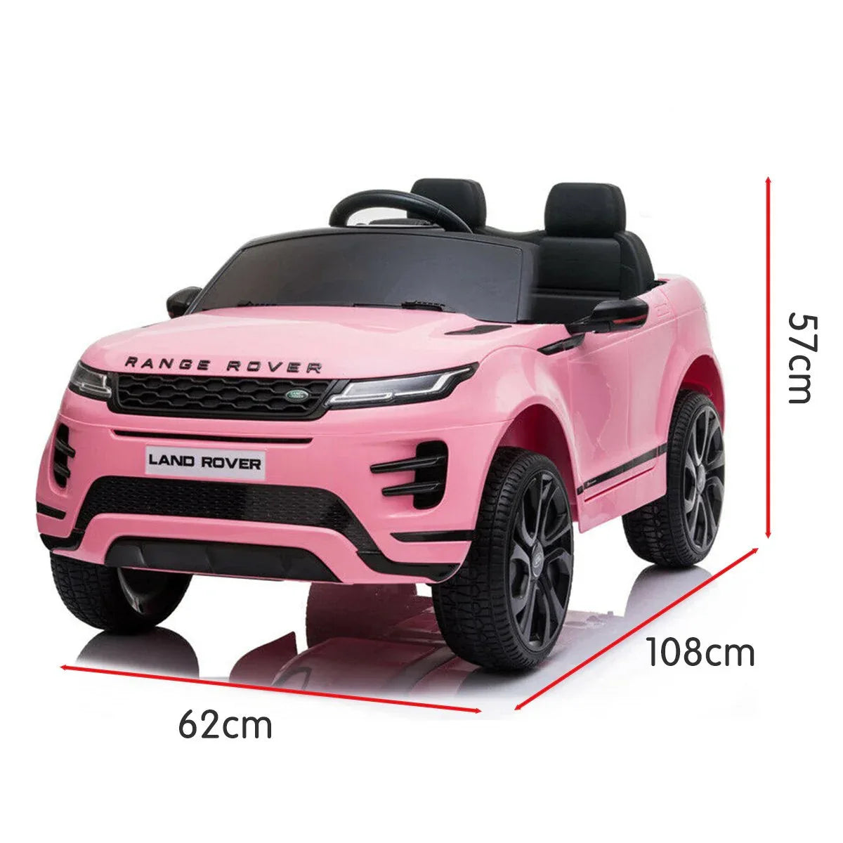 Kahuna Land Rover Licensed Kids Electric Ride On Car Remote Control - Pink - Mekamart Australia