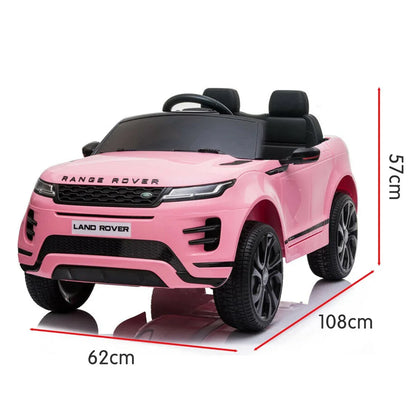 Kahuna Land Rover Licensed Kids Electric Ride On Car Remote Control - Pink - Mekamart Australia