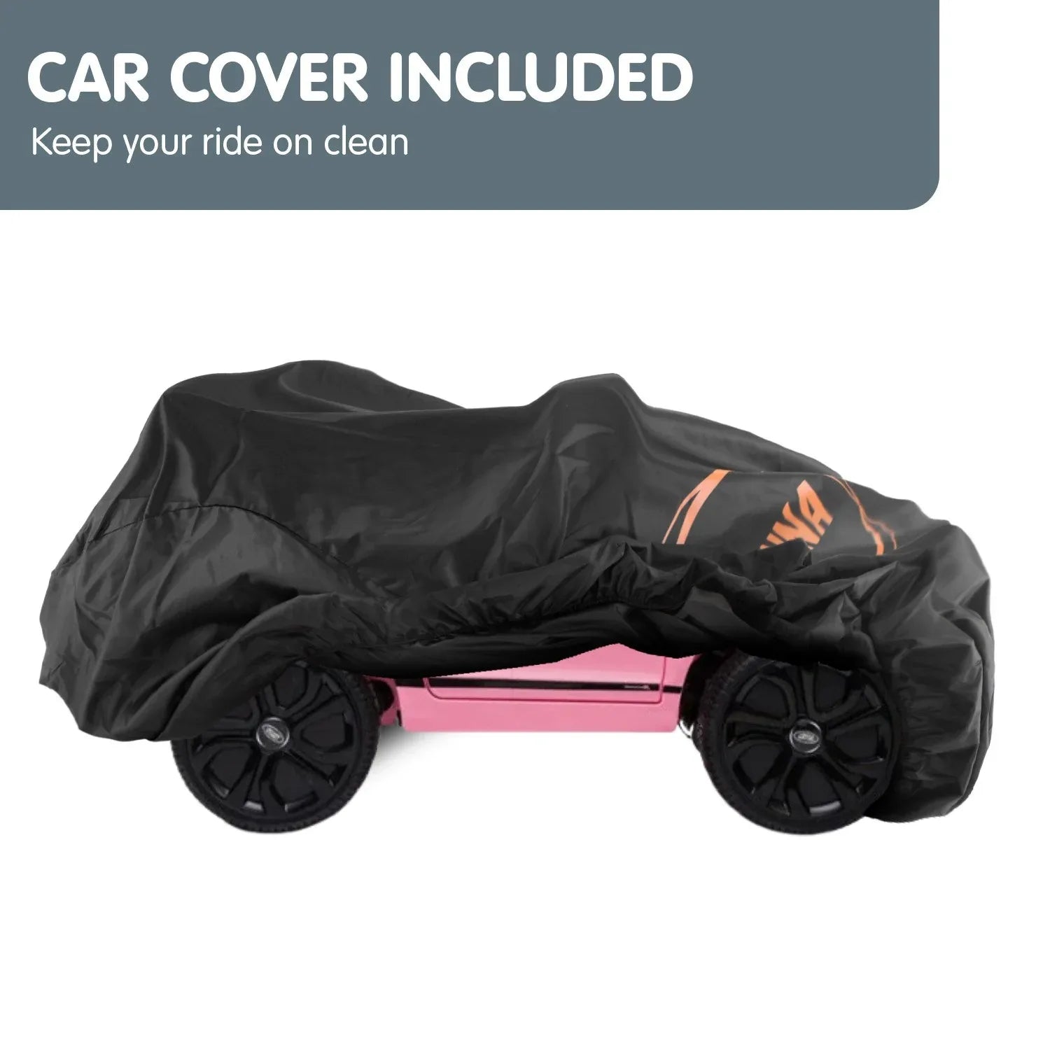 Kahuna Land Rover Licensed Kids Electric Ride On Car Remote Control - Pink - Mekamart Australia