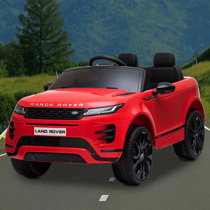 Kahuna Land Rover Licensed Kids Electric Ride On Car Remote Control - Red - Mekamart Australia