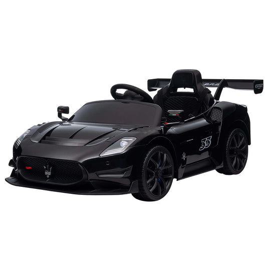 Kahuna Maserati MC20 GT2 Licensed Electric Kids Ride On Race Car Black - Mekamart Australia