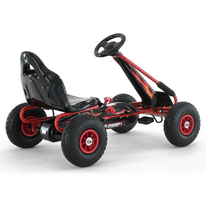 Kahuna G95 Kids Ride On Pedal-Powered Go Kart - Red - Mekamart Australia