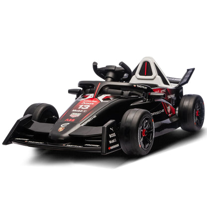 Kahuna Porsche Formula E Kids Electric Ride-on Car With Remote Control - Mekamart Australia