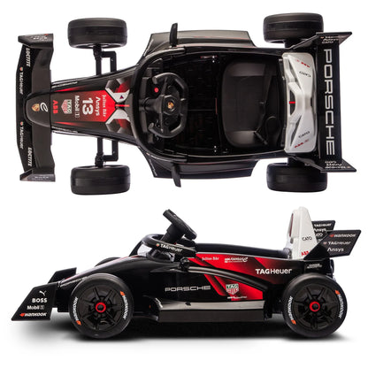 Kahuna Porsche Formula E Kids Electric Ride-on Car With Remote Control - Mekamart Australia