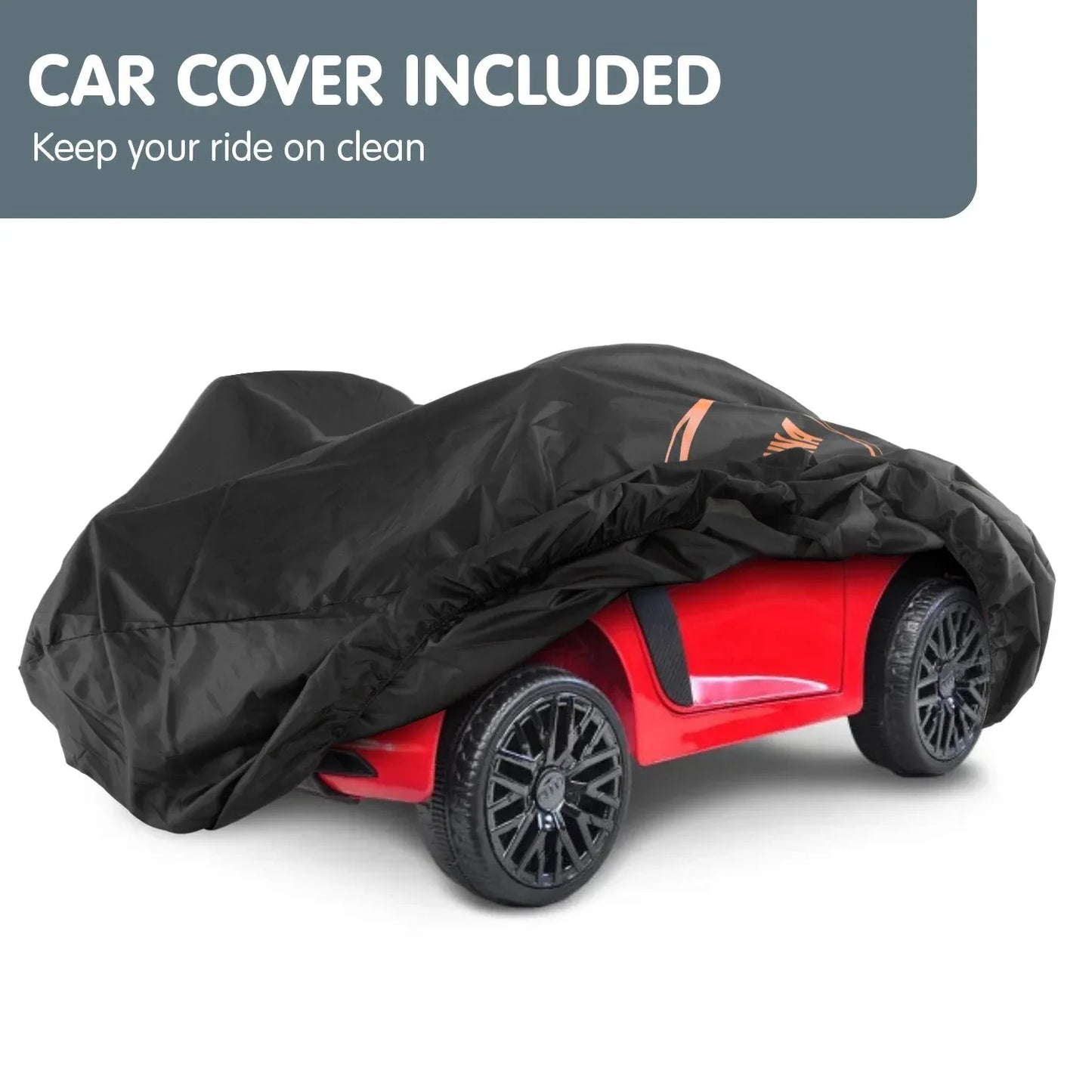Kahuna Kahuna R8 Spyder Audi Licensed Kids Electric Ride On Car Remote Control - Red - Mekamart Australia