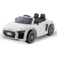 Kahuna Kahuna R8 Spyder Audi Licensed Kids Electric Ride On Car Remote Control - White - Mekamart Australia