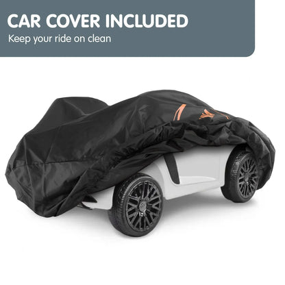 Kahuna Kahuna R8 Spyder Audi Licensed Kids Electric Ride On Car Remote Control - White - Mekamart Australia