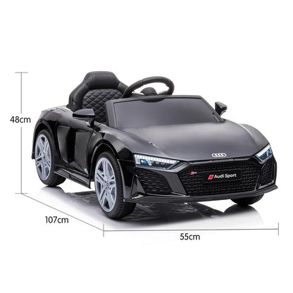 Kahuna Audi Sport Licensed Kids Electric Ride On Car Remote Control - Black - Mekamart Australia