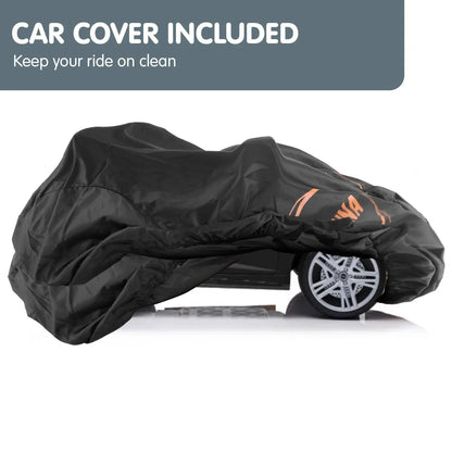 Kahuna Audi Sport Licensed Kids Electric Ride On Car Remote Control - Black - Mekamart Australia