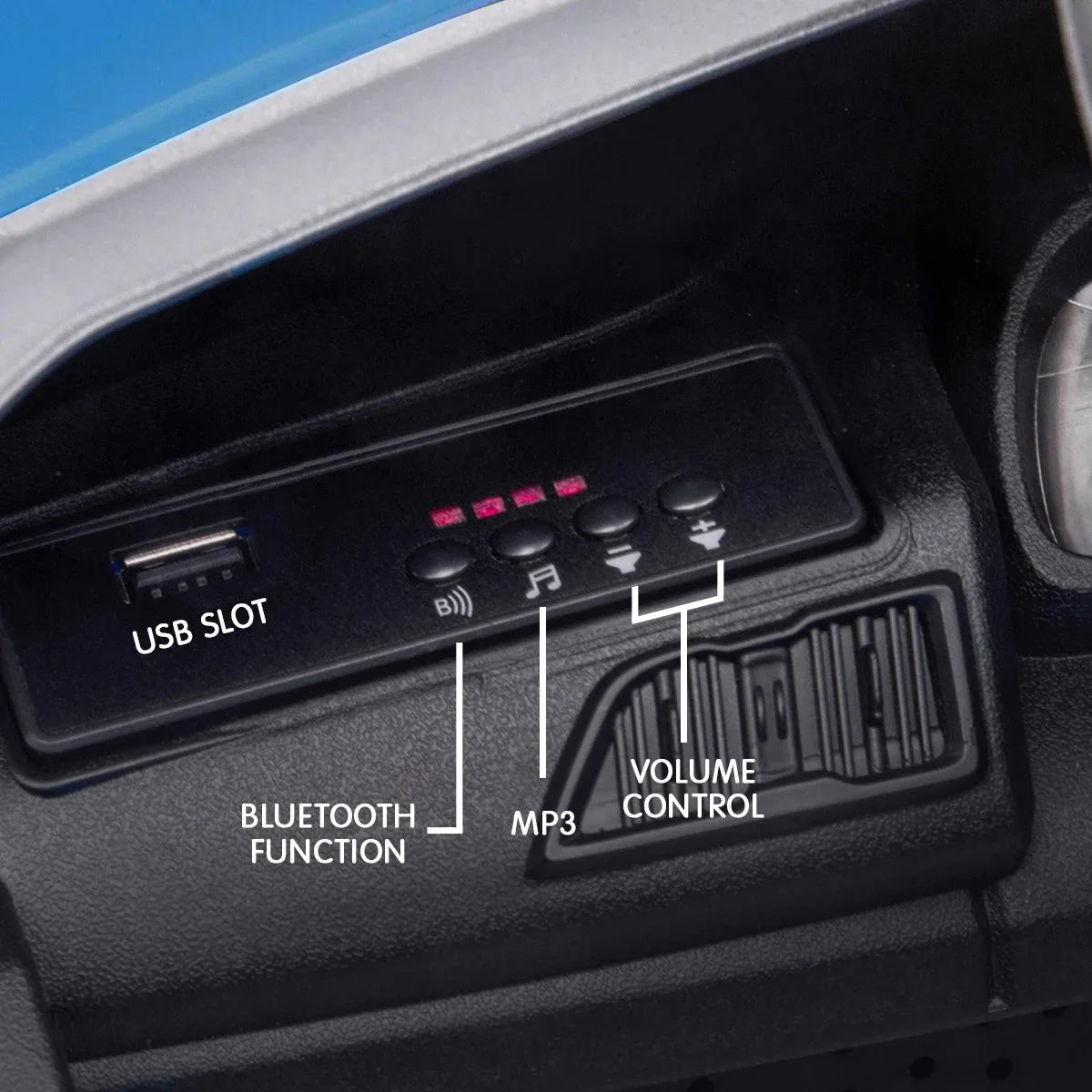 Kahuna Audi Sport Licensed Kids Electric Ride On Car Remote Control - Blue - Mekamart Australia
