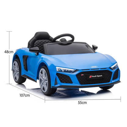 Kahuna Audi Sport Licensed Kids Electric Ride On Car Remote Control - Blue - Mekamart Australia