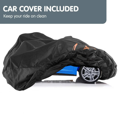 Kahuna Audi Sport Licensed Kids Electric Ride On Car Remote Control - Blue - Mekamart Australia