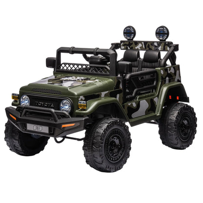 Kahuna Authorised Toyota FJ Cruiser Kids Electric Ride On Car - Green - Mekamart Australia