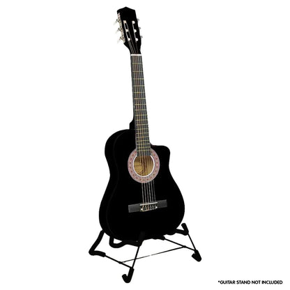 Karrera Childrens Acoustic Guitar Kids - Black - Mekamart Australia