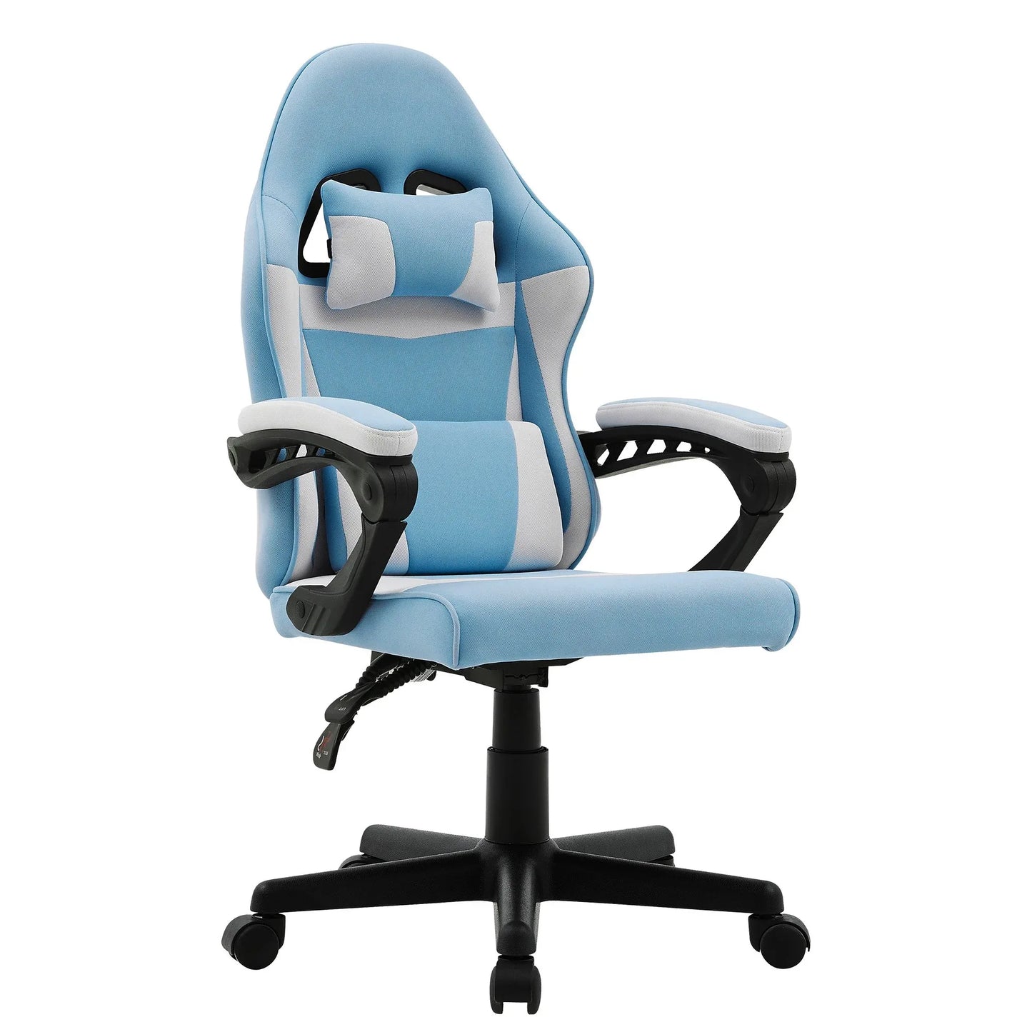 Sarantino Antre Kids Study Gaming Chair in Black and White Office Adjustable Height Chair - Mekamart Australia