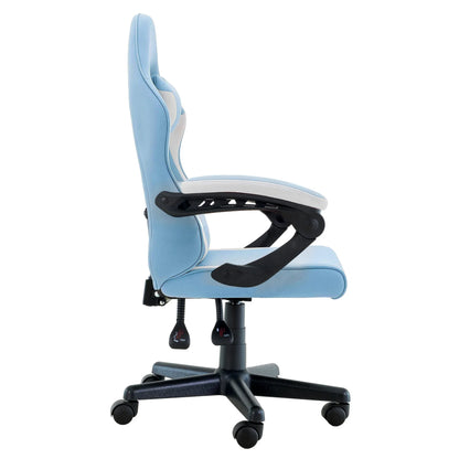 Sarantino Antre Kids Study Gaming Chair in Black and White Office Adjustable Height Chair - Mekamart Australia