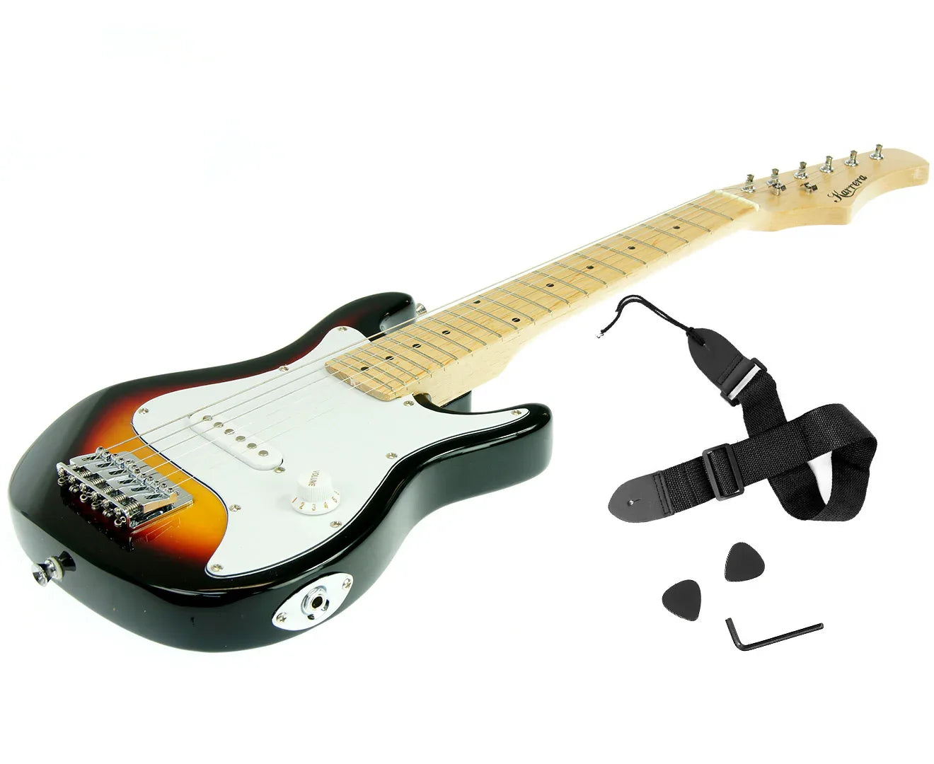 Karrera Childrens Electric Guitar Kids - Sunburst - Mekamart Australia