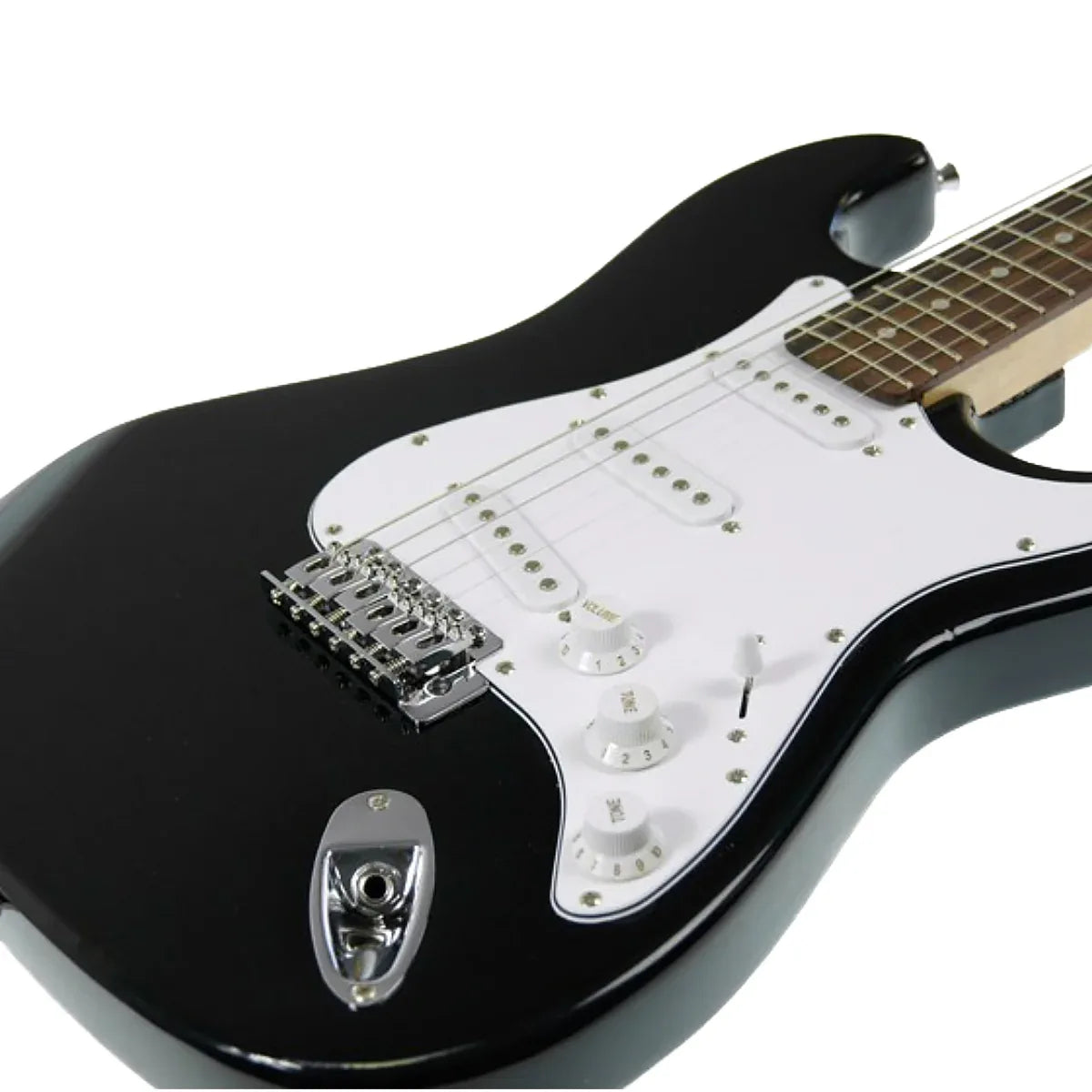 Karrera 39in Electric Guitar - Black - Mekamart Australia