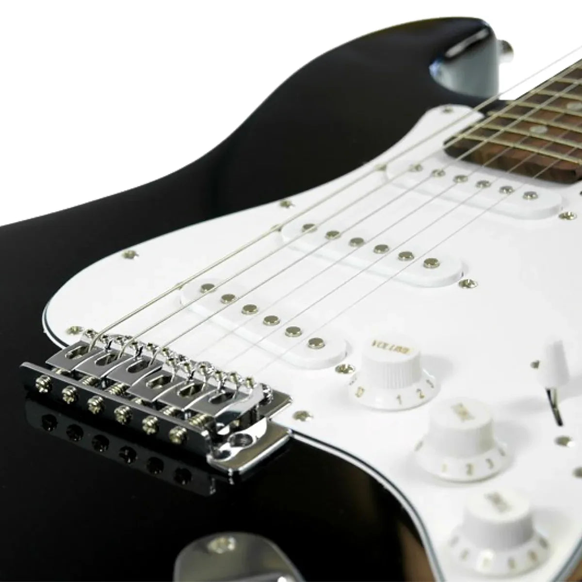 Karrera 39in Electric Guitar - Black - Mekamart Australia