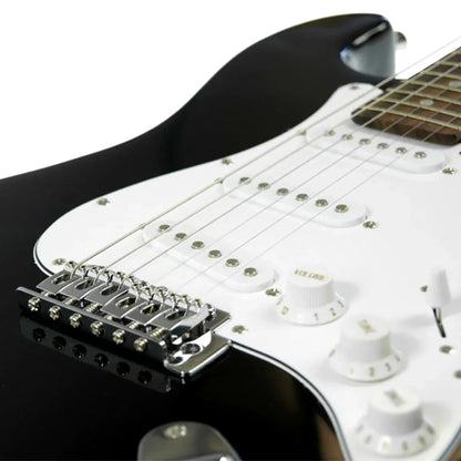 Karrera 39in Electric Guitar - Black - Mekamart Australia