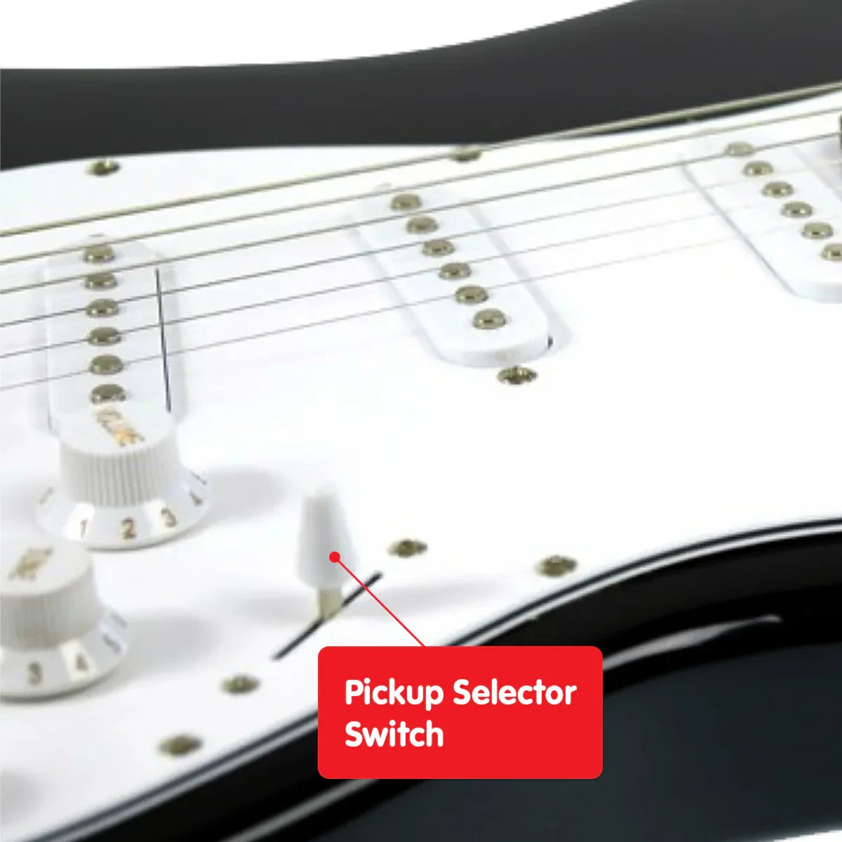 Karrera 39in Electric Guitar - Black - Mekamart Australia