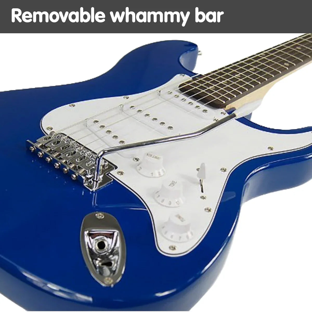 Karrera 39in Electric Guitar - Blue - Mekamart Australia