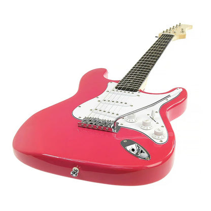 Karrera 39in Electric Guitar - Pink - Mekamart Australia