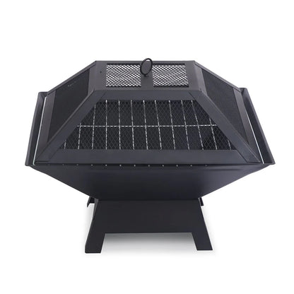 Wallaroo Portable Outdoor Fire Pit for BBQ, Grilling, Cooking, Camping - Mekamart Australia