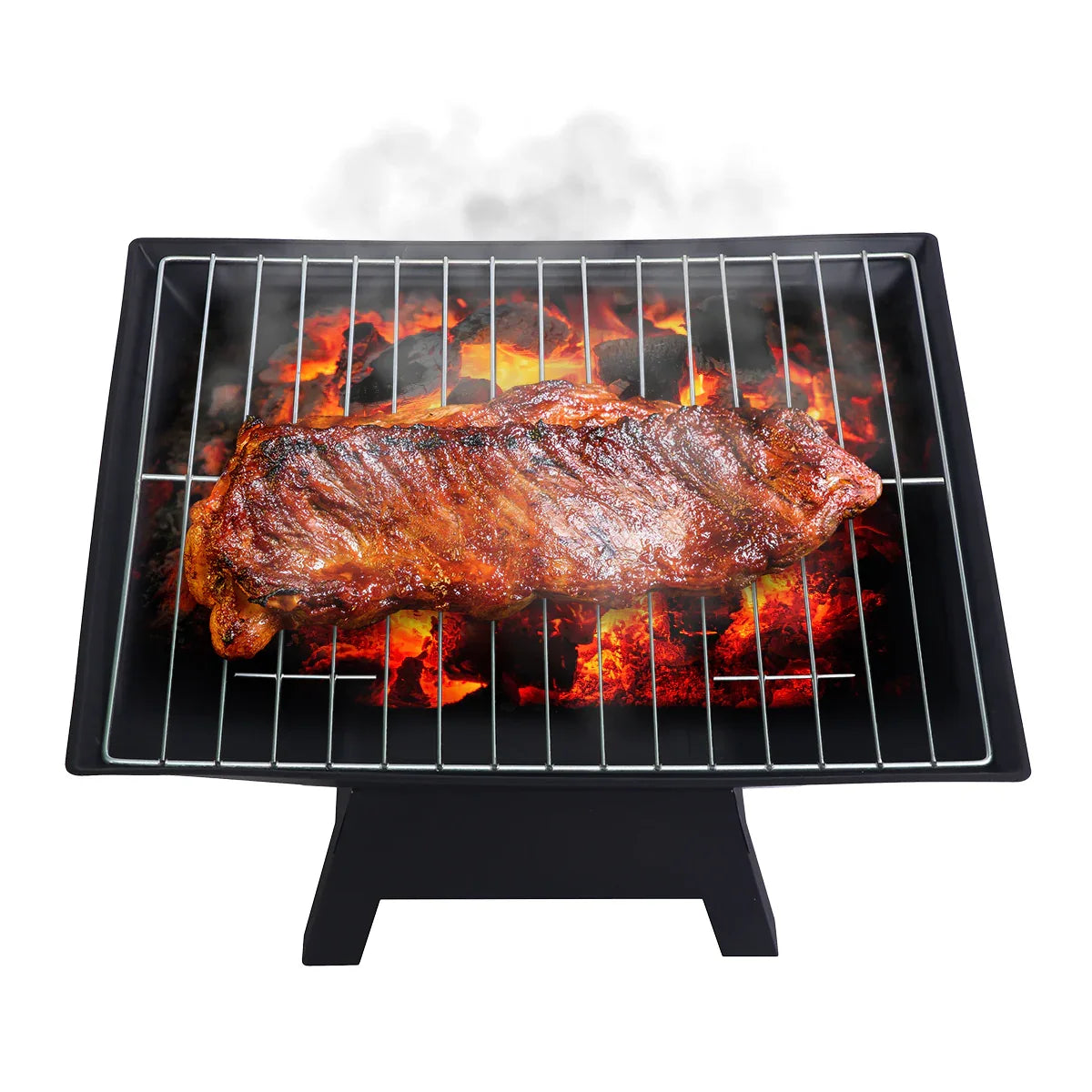 Wallaroo Portable Outdoor Fire Pit for BBQ, Grilling, Cooking, Camping - Mekamart Australia