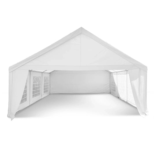 Wallaroo 6x6m Outdoor Event Marquee Gazebo Party Wedding Tent - White - Mekamart Australia