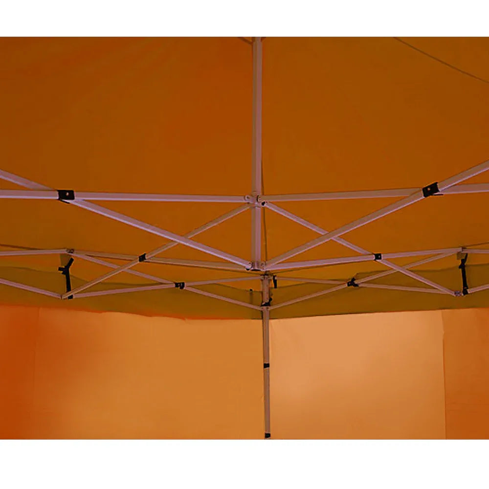 Wallaroo Gazebo Tent Marquee 3x3 PopUp Outdoor - Orange - Mekamart Australia