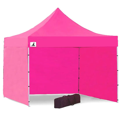 Wallaroo Gazebo Tent Marquee 3x3 PopUp Outdoor Pink - Mekamart Australia
