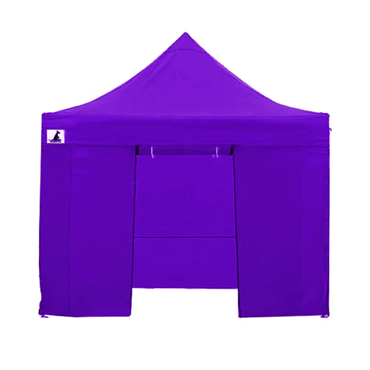 Wallaroo Gazebo Tent Marquee 3x3 PopUp Outdoor Purple - Mekamart Australia