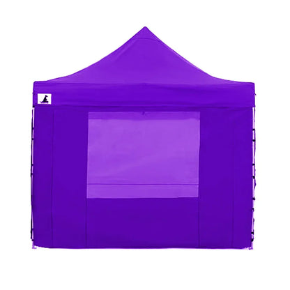 Wallaroo Gazebo Tent Marquee 3x3 PopUp Outdoor Purple - Mekamart Australia