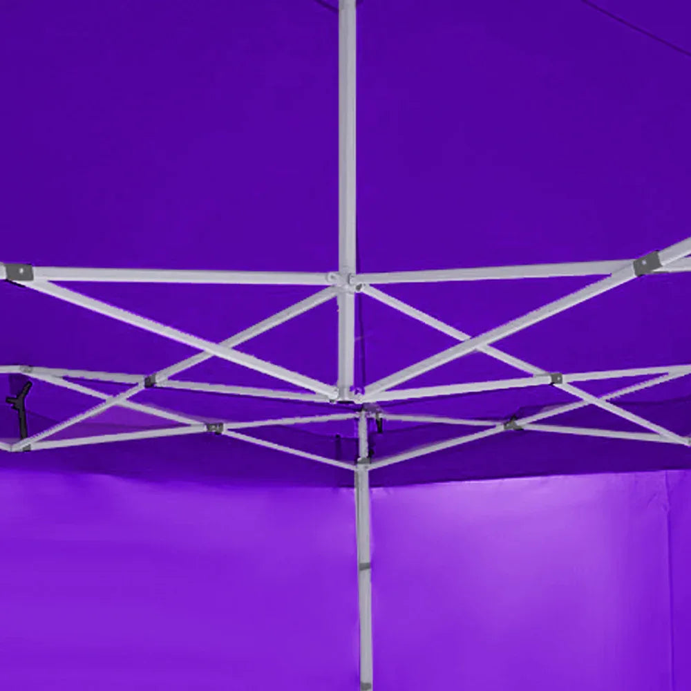 Wallaroo Gazebo Tent Marquee 3x3 PopUp Outdoor Purple - Mekamart Australia