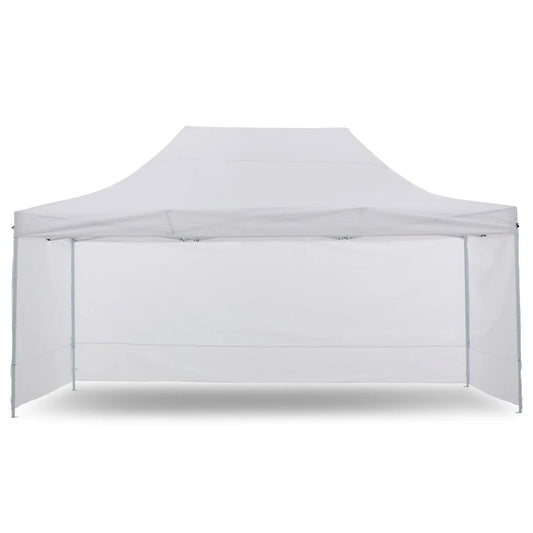 Wallaroo Gazebo Tent Marquee 3x4.5m PopUp Outdoor White - Mekamart Australia