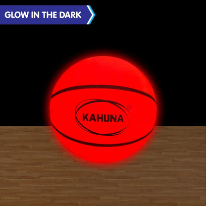 Kahuna Basketball L.e.d Glow Light Up Trampoline Ball - Mekamart Australia